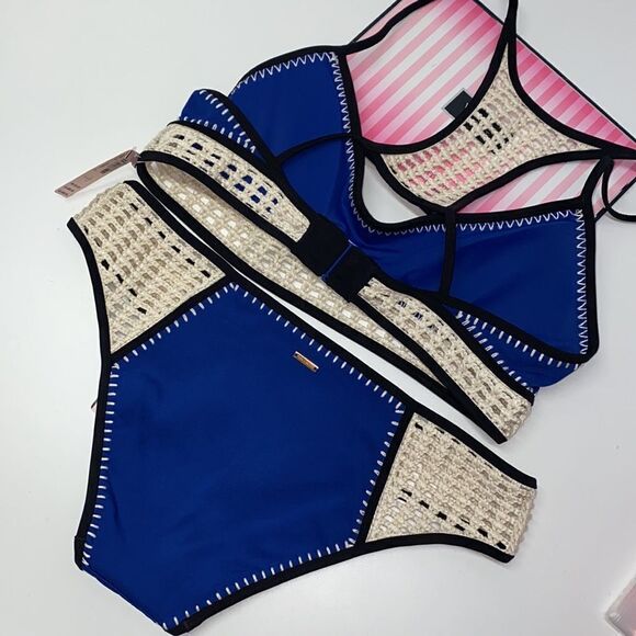 🔥🏖VICTORIA SECRET  swimsuit The Fabulous/push-up  cheeky  New - Picture 6 of 7